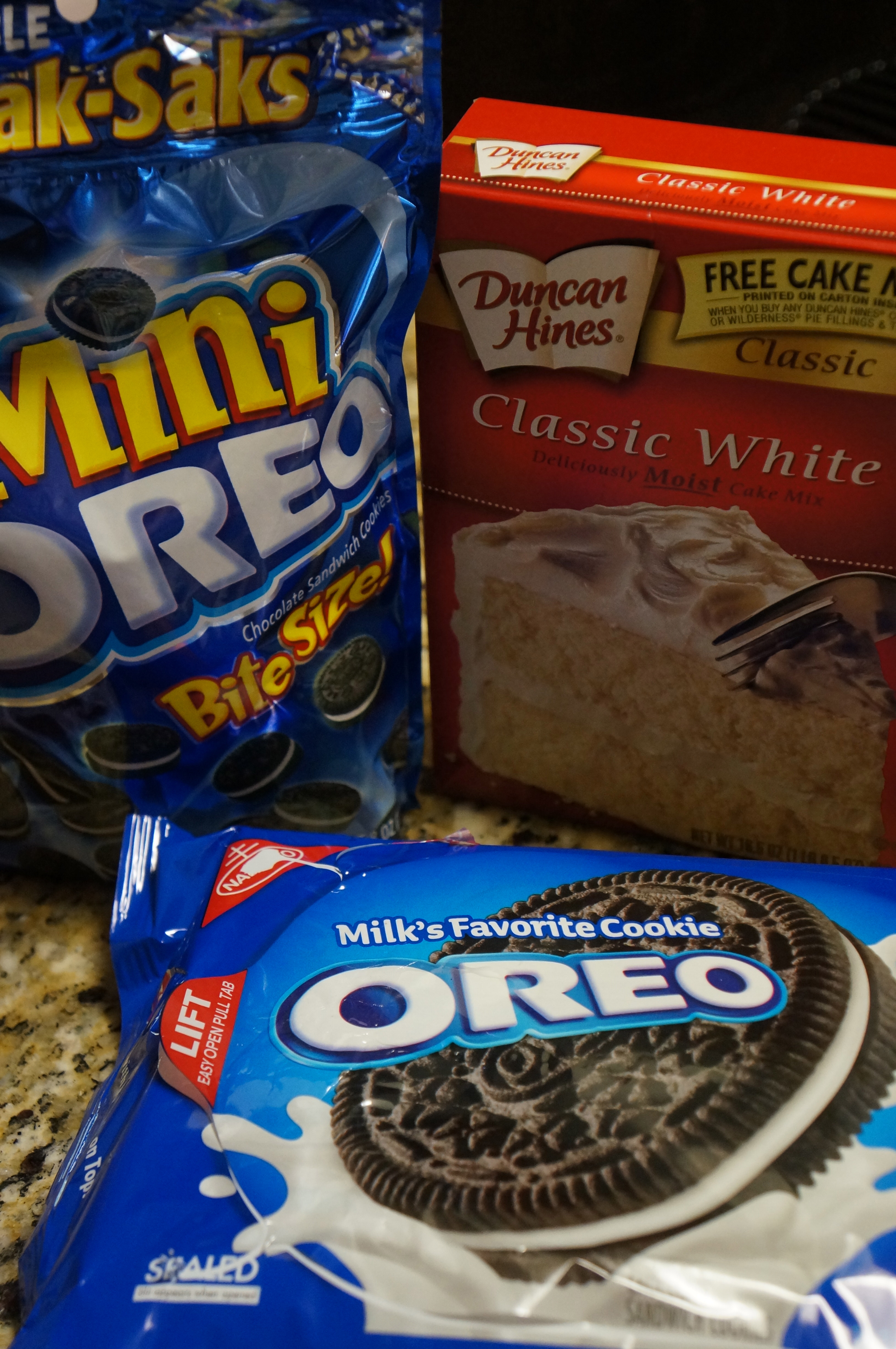 Oreo Cupcakes Using Cake Mix