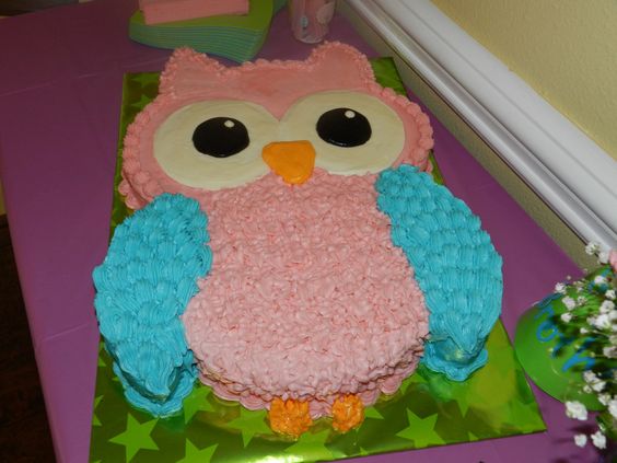 Owl Birthday Cake Ideas