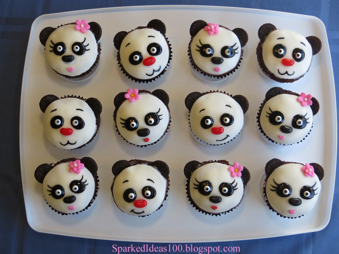 Panda Cupcakes Panda Cupcakes