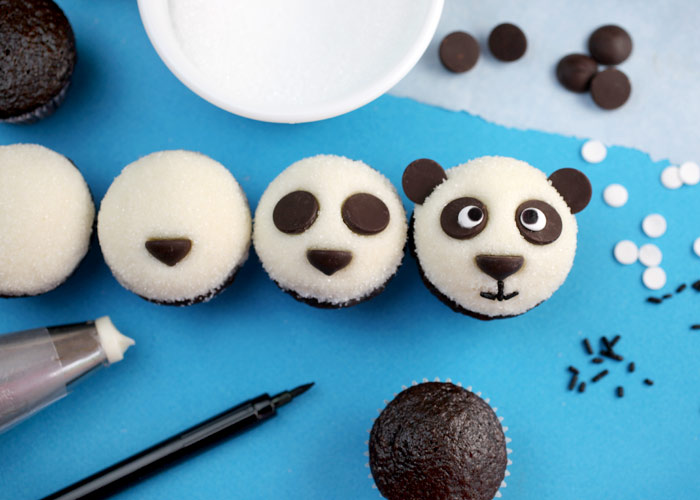 Panda Cupcakes