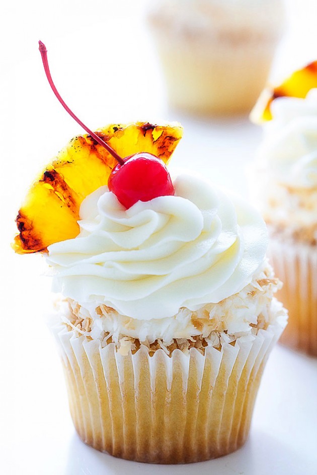 Pina Colada Cupcakes Recipe