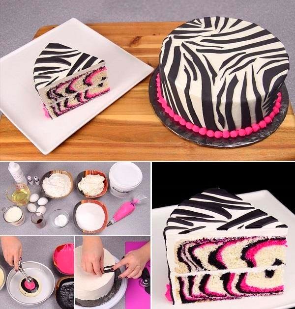 Pink Zebra Cake Recipe