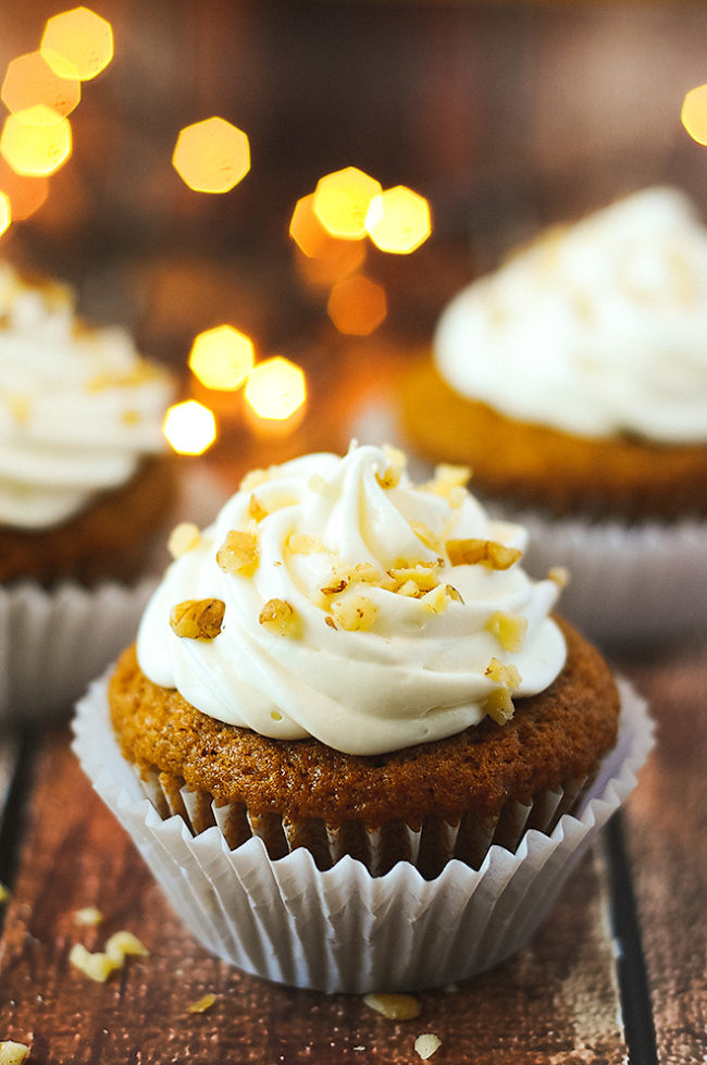 Pumpkin Spice Cupcakes