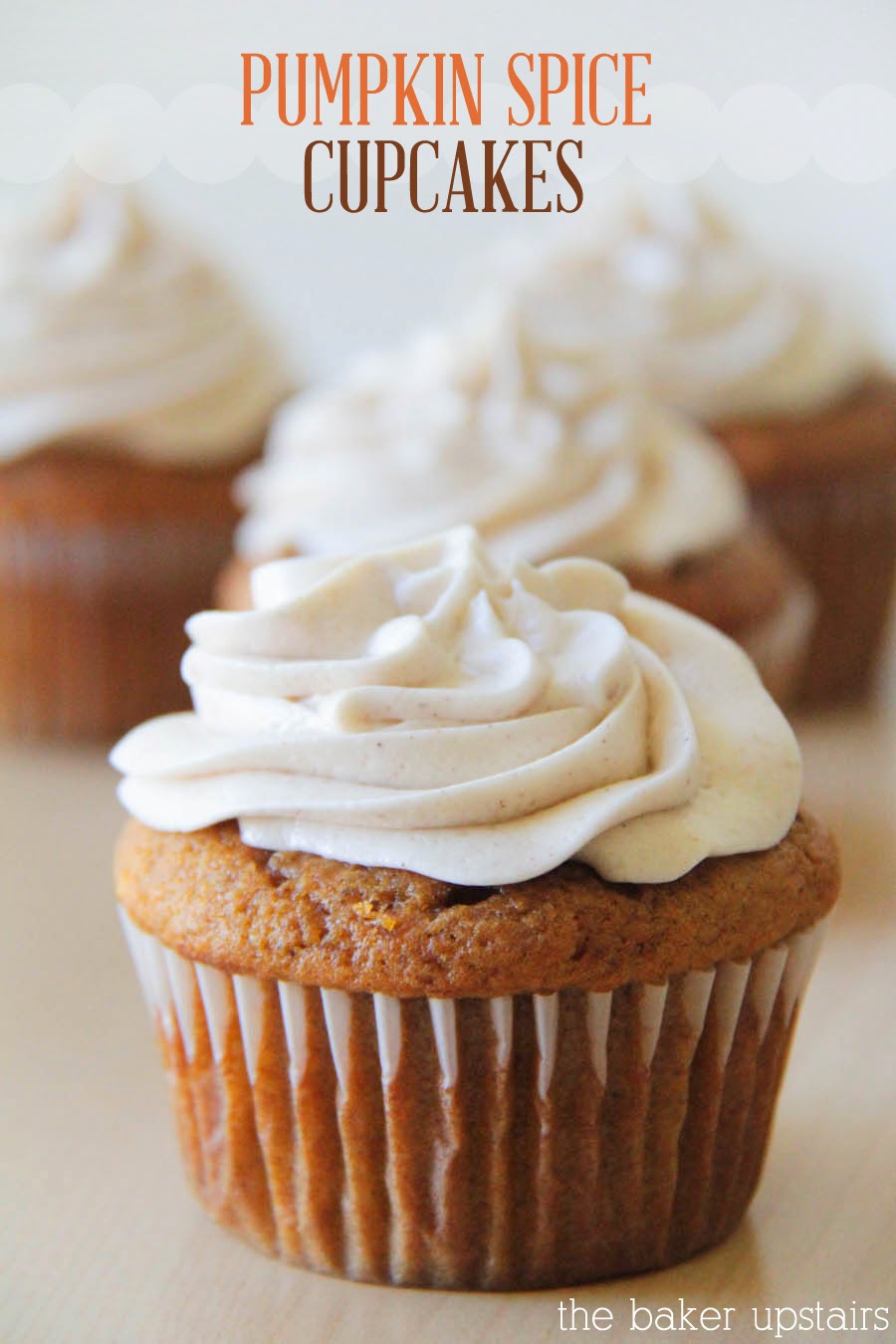 Pumpkin Spice Cupcakes