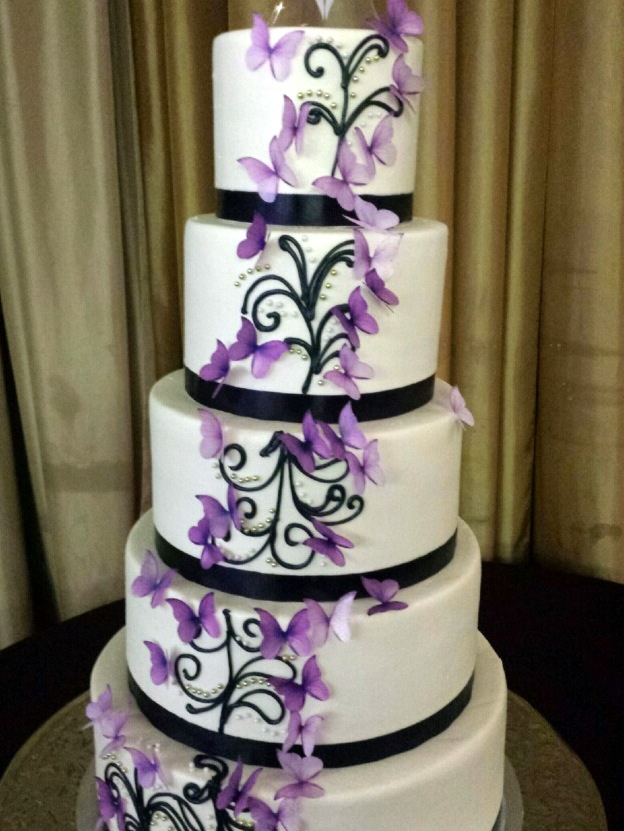 Purple Sweet 16 Cake