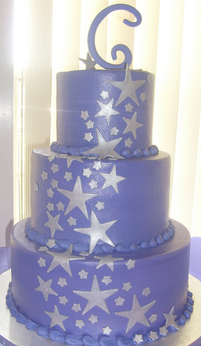 Quinceanera Cakes with Stars Quinceanera Cakes with Stars