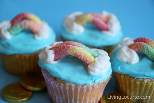 Rainbow Cupcakes