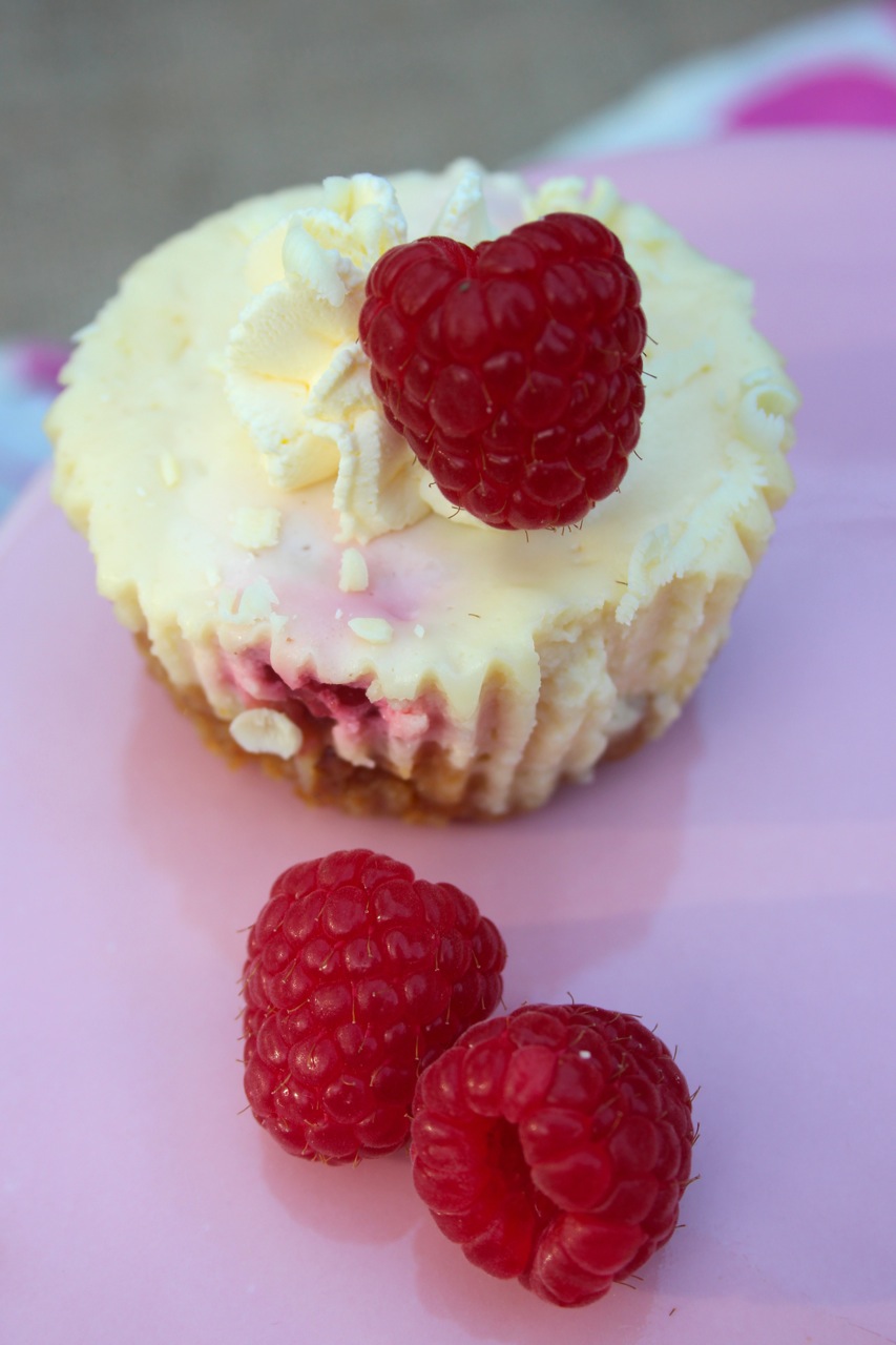 Raspberry Cheesecake Cupcakes