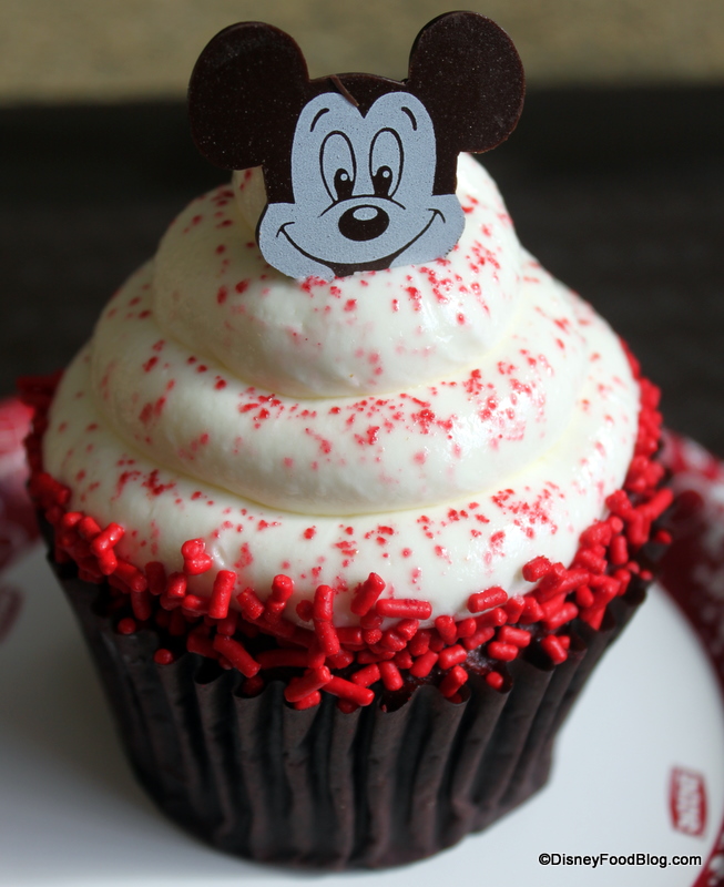 Red Velvet Cupcake Disney World