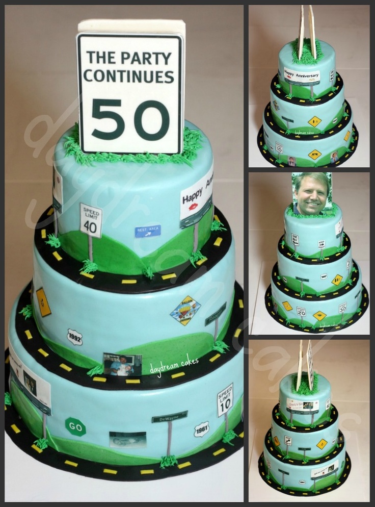 Road of Life Birthday Cake Road of Life Birthday Cake