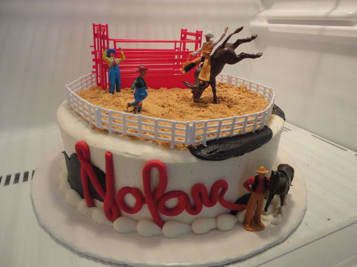 Rodeo Birthday Cake