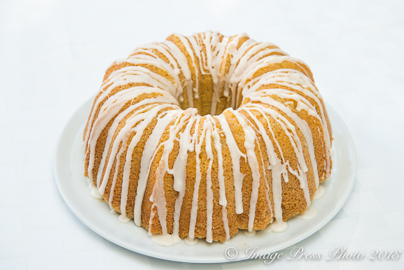 Rum Cake with Icing