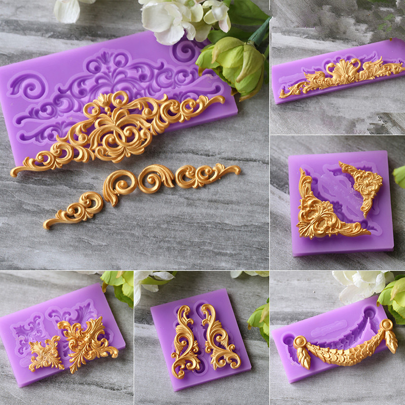 Scroll Silicone Molds