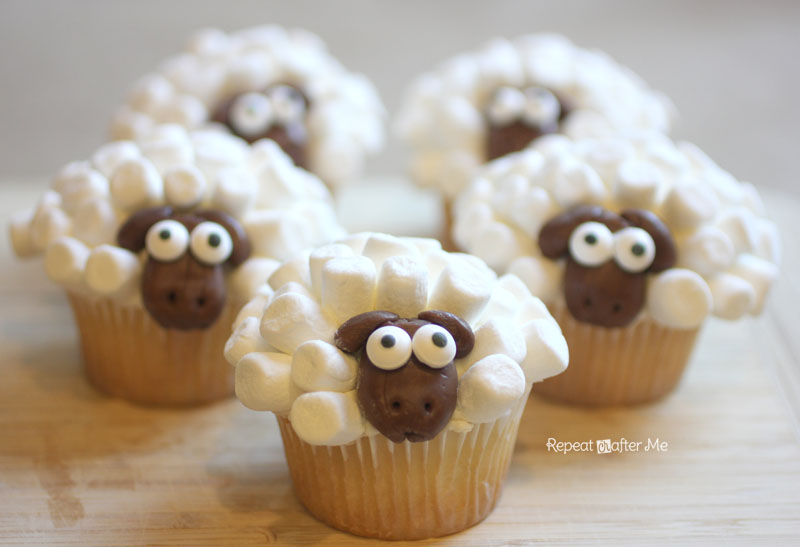 11 Photos of Lamb Themed Cupcakes 11 Photos of Lamb Themed Cupcakes