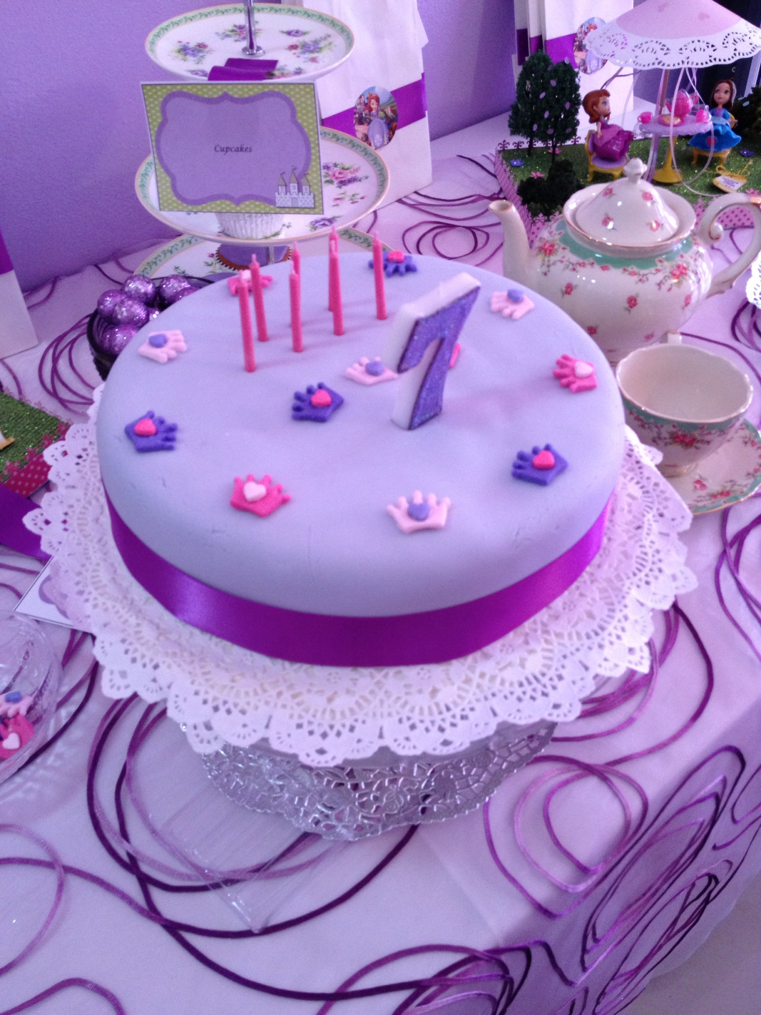 Sofia the First Birthday Cake Ideas