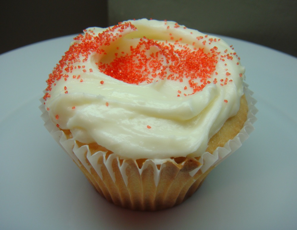 Sour Cream Pound Cake Cupcakes