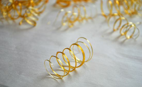 Spiral Caramel Sugar Work Spiral Caramel Sugar Work