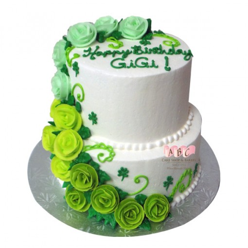 St. Patrick's Day Birthday Cake