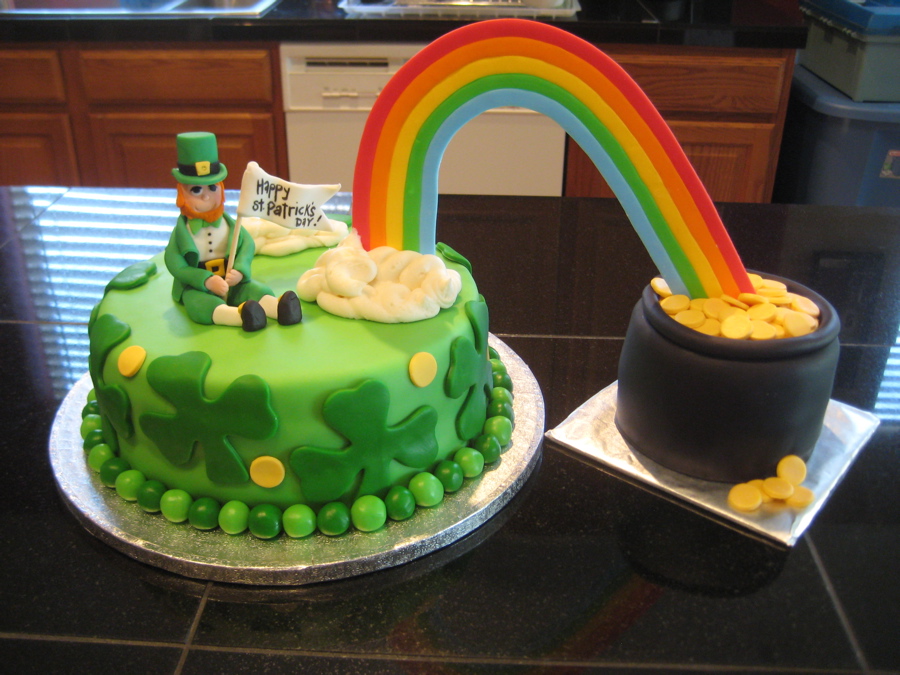 St. Patrick's Day Cake