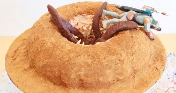 Star Wars Sarlacc Pit Cake Star Wars Sarlacc Pit Cake