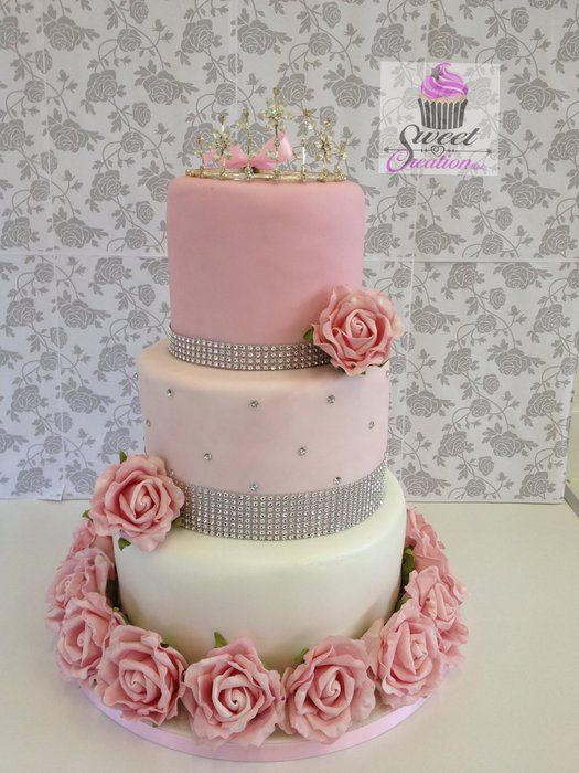 10 Photos of Diamond Sweet Sixteen Cakes For Teen