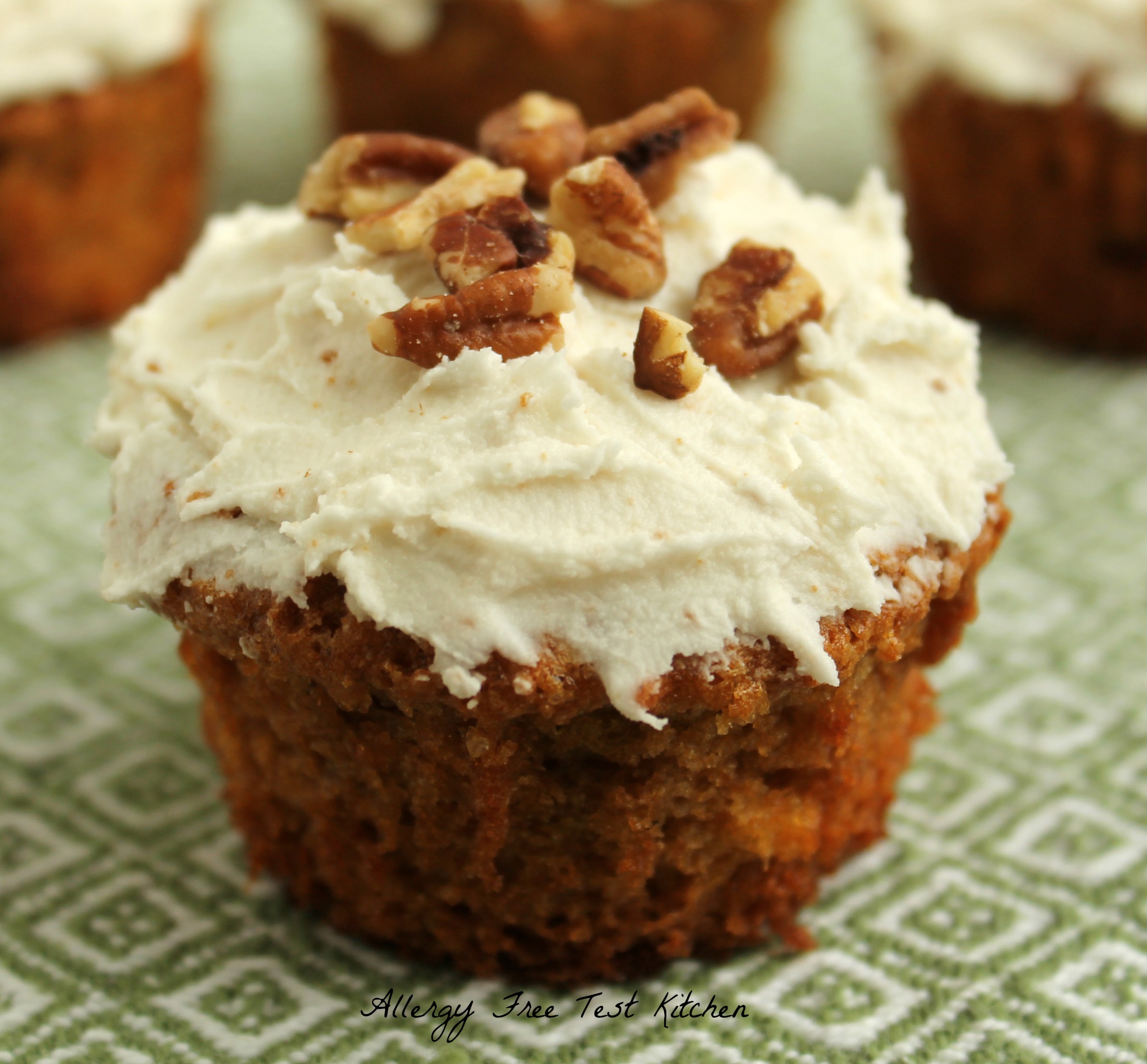 Sweet Potato Cupcakes with Maple Frosting
