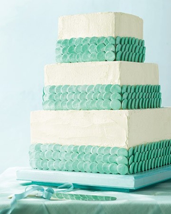 Teal Wedding Cake Teal Wedding Cake