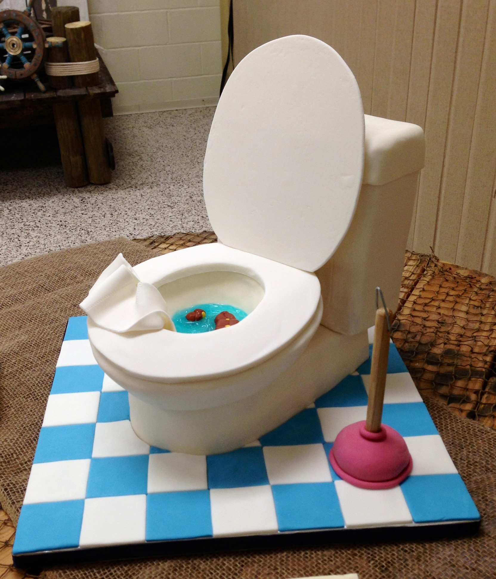 Toilet Cake