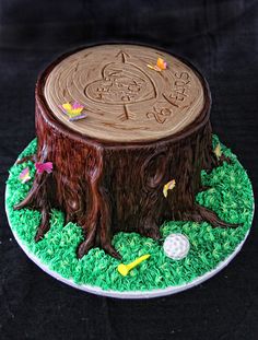 Tree Trunk Cake