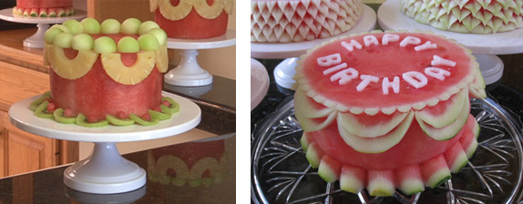 Watermelon Cakes Watermelon Cakes
