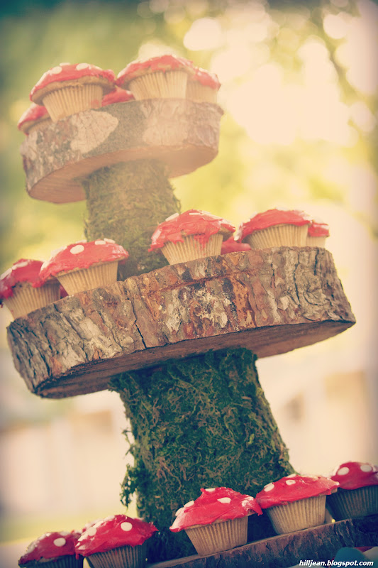 Woodland Themed Baby Shower Cupcakes