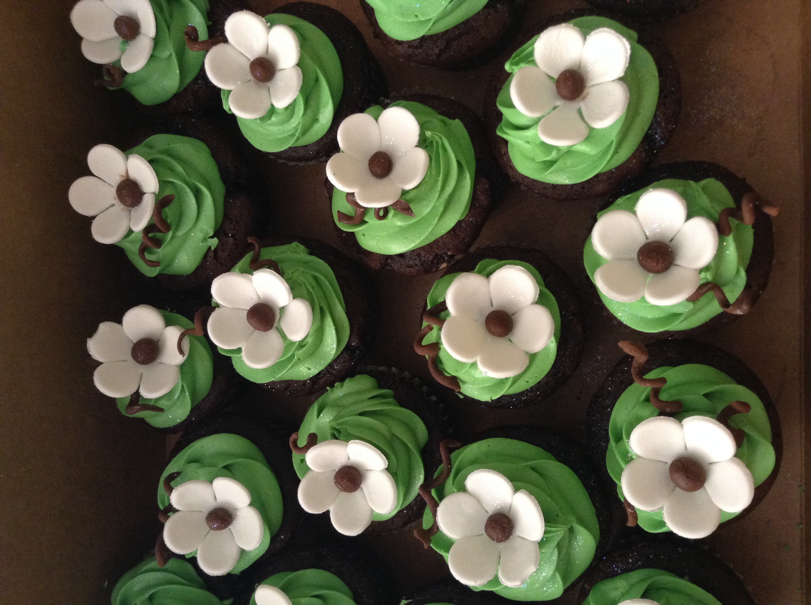 Woodland Themed Cupcakes