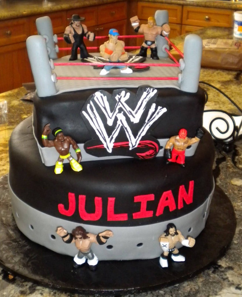 WWE Birthday Cake