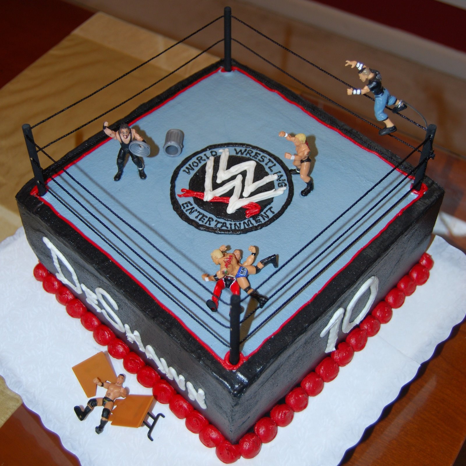 WWE Wrestling Birthday Cake Ideas