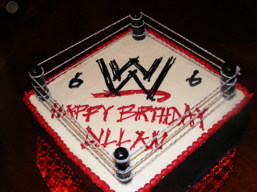 WWE Wrestling Cake Ideas