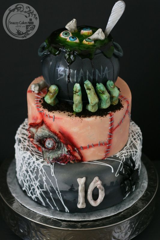 Zombie Birthday Cake Ideas Zombie Birthday Cake Ideas