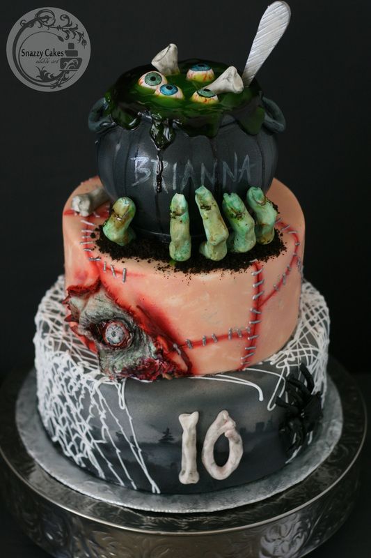 Zombie Birthday Cake Ideas