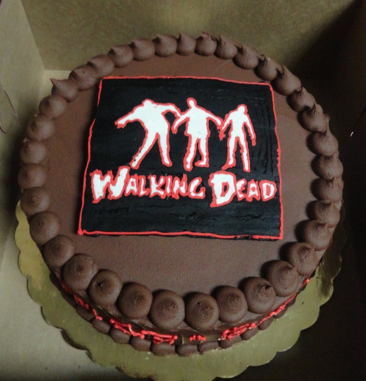 Zombie Birthday Cake Zombie Birthday Cake