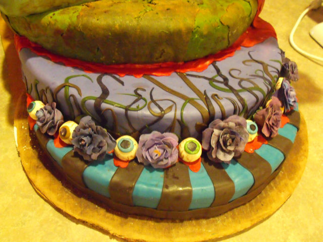 Zombie Birthday Cake Zombie Birthday Cake