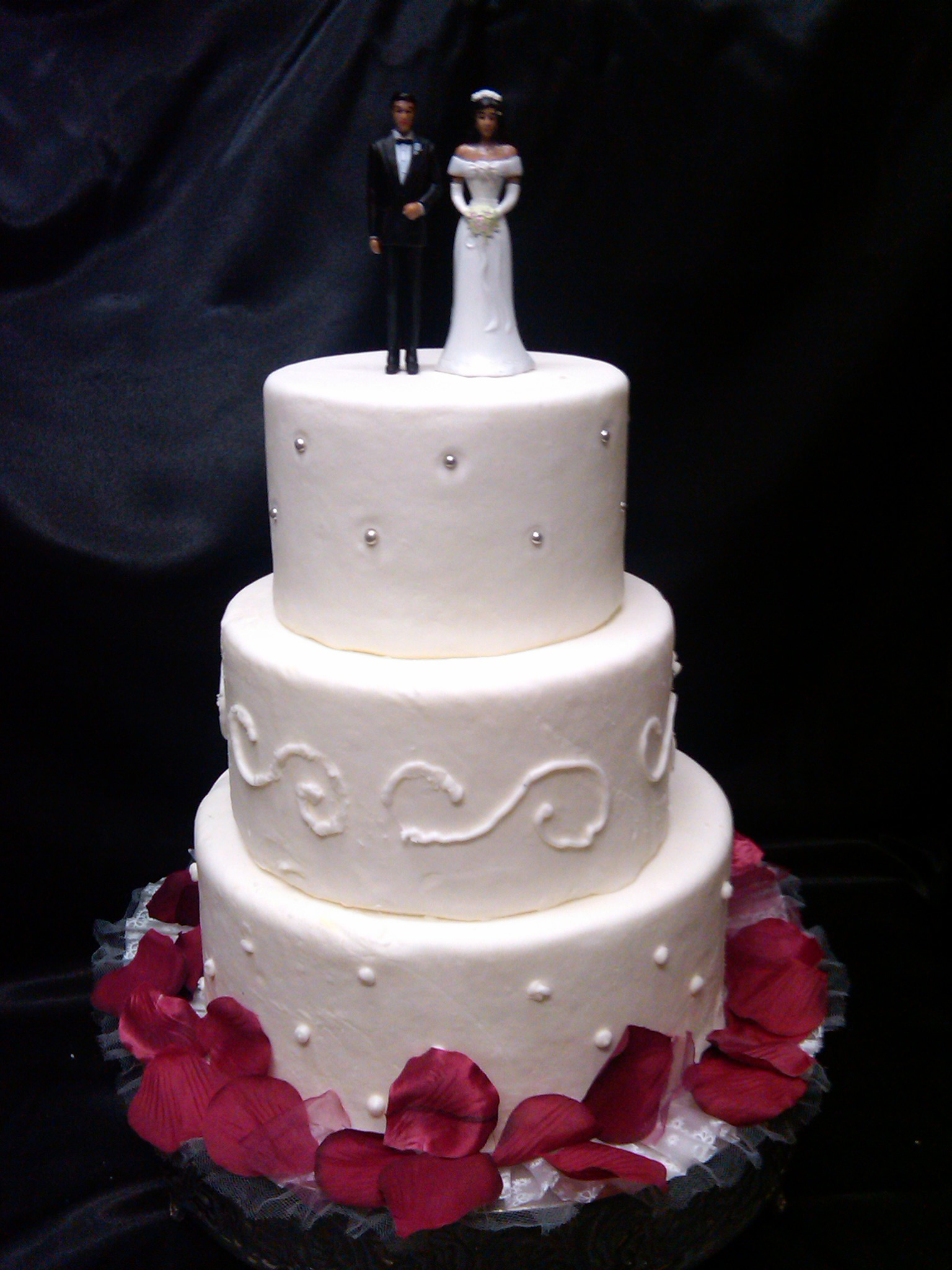 3 Tier Wedding Cake Ideas