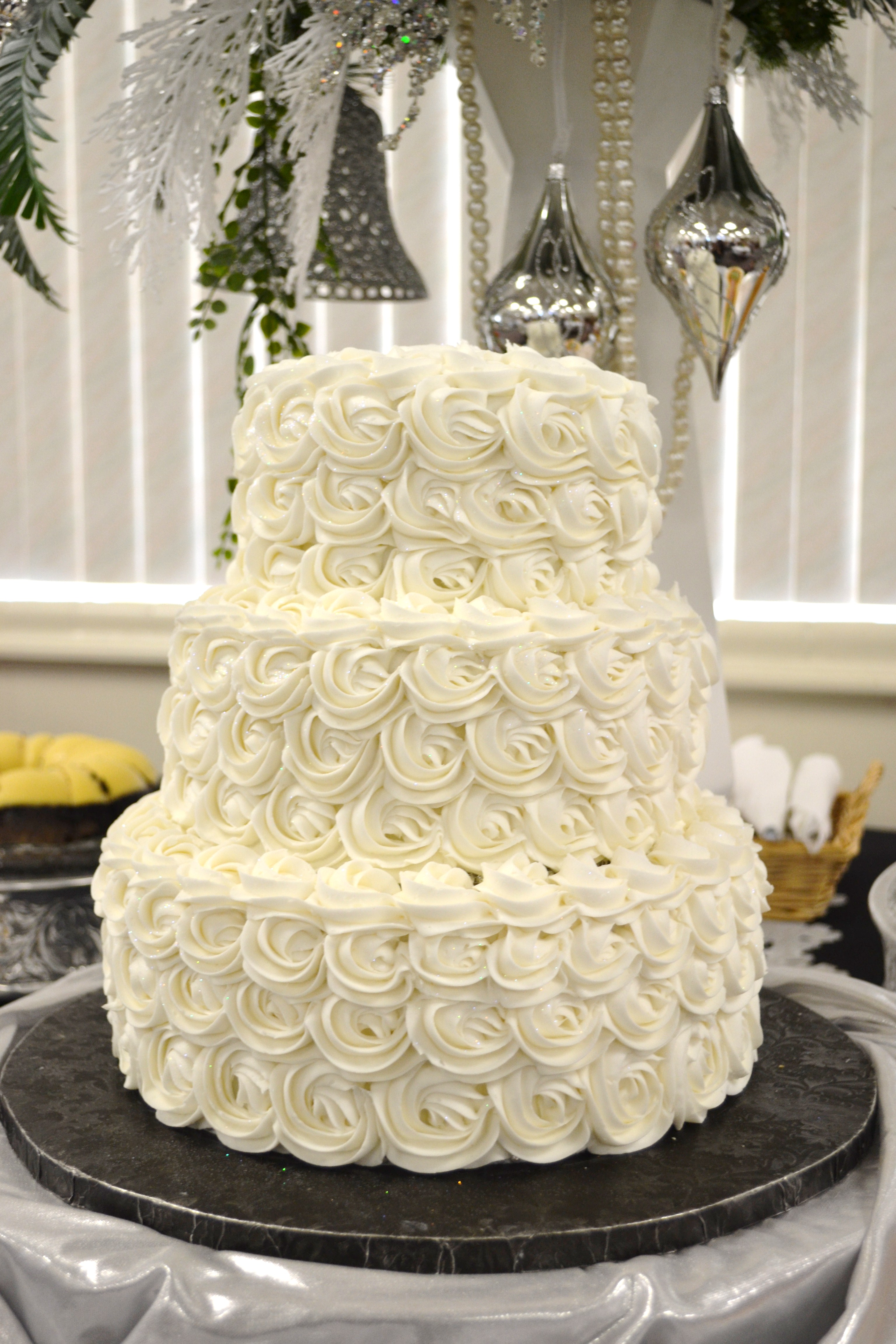 3 Tier Wedding Cake Roses 3 Tier Wedding Cake Roses