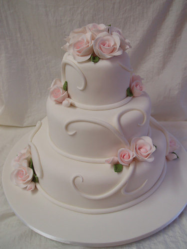 3 Tier Wedding Cake