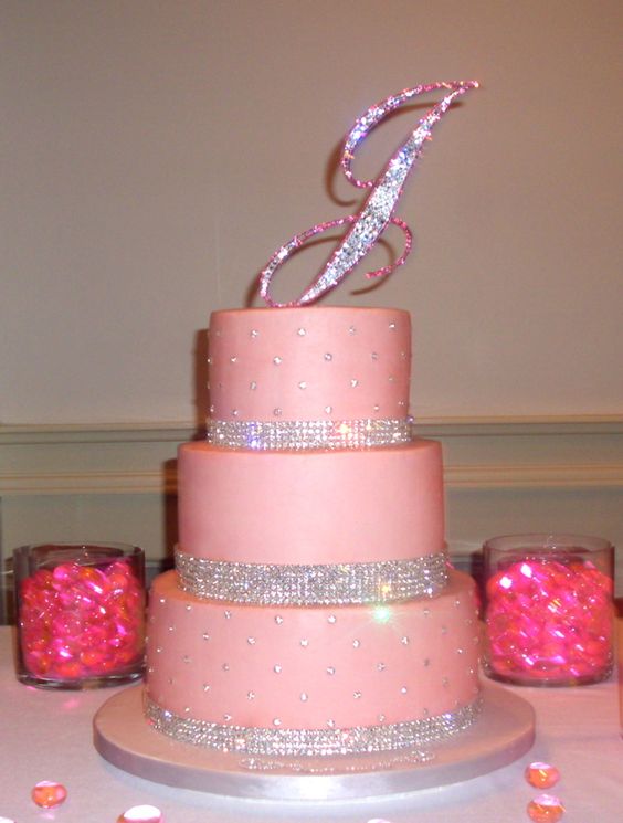 40th Bling Birthday Cake 40th Bling Birthday Cake