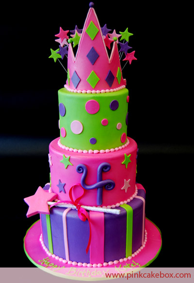 4th Birthday Princess Cake