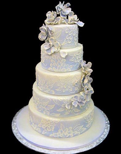 Amazing Purple Wedding Cake Amazing Purple Wedding Cake