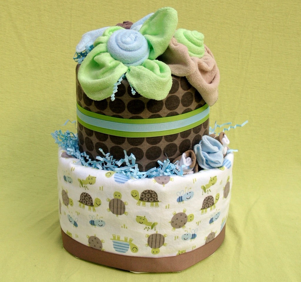 Baby Boy Diaper Cake