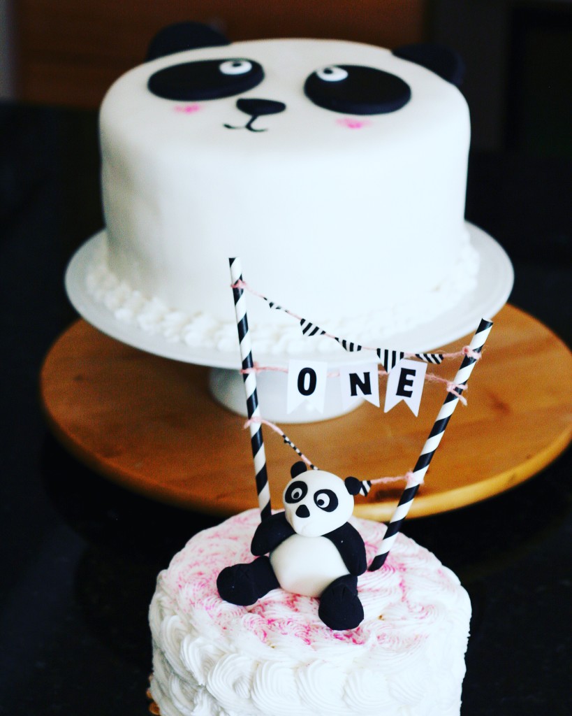 Baby Panda Cake Topper