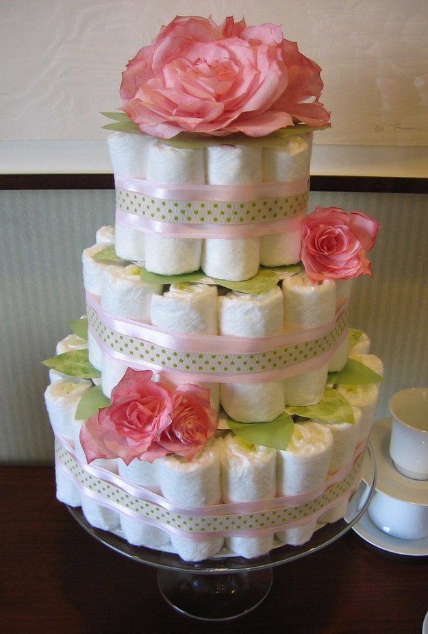 Baby Shower Diaper Cake