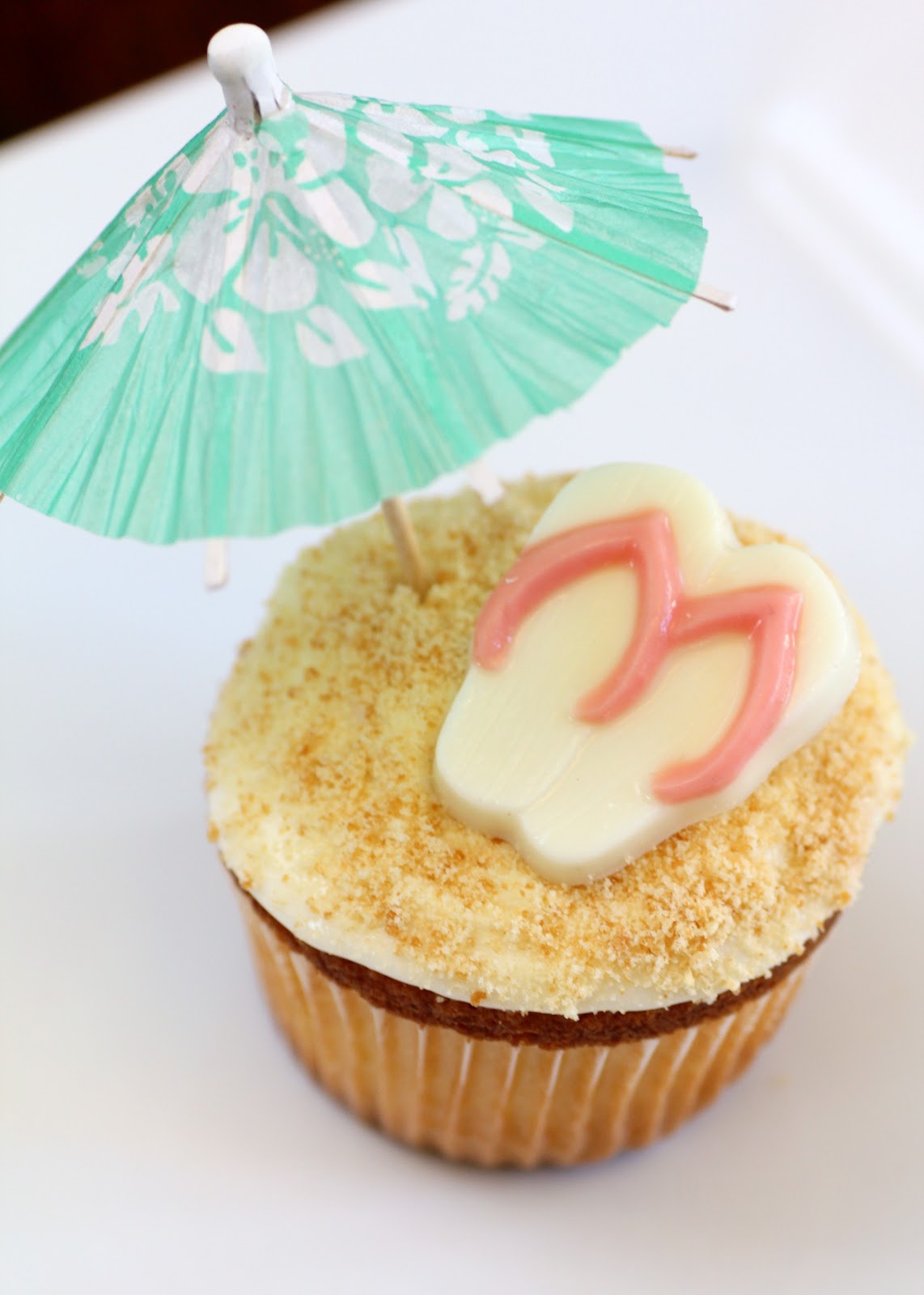 Beach Theme Cupcakes Beach Theme Cupcakes