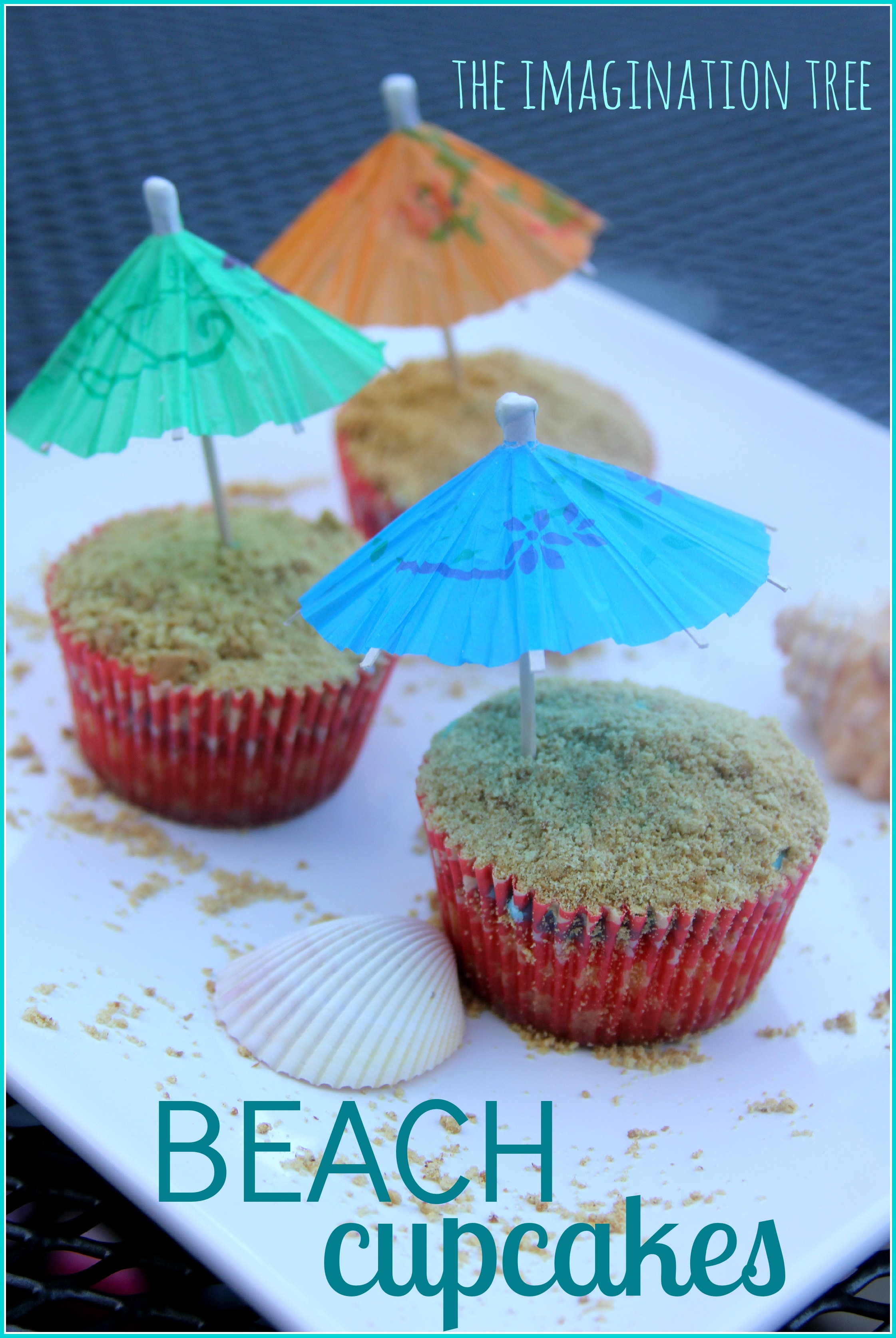 Beach Themed Cupcake Recipe Beach Themed Cupcake Recipe